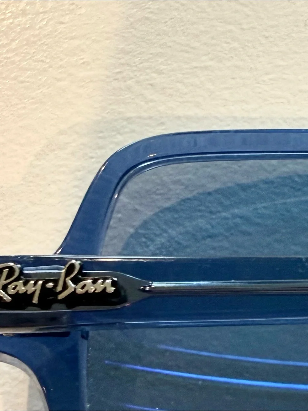 Blue Square Frame Ray-Ban Sunglasses